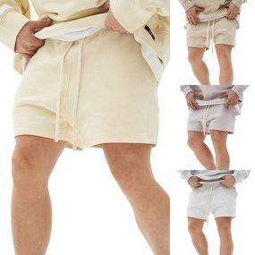 Men's Sports Shorts Supplier - OEM New Style Cotton Terry Training