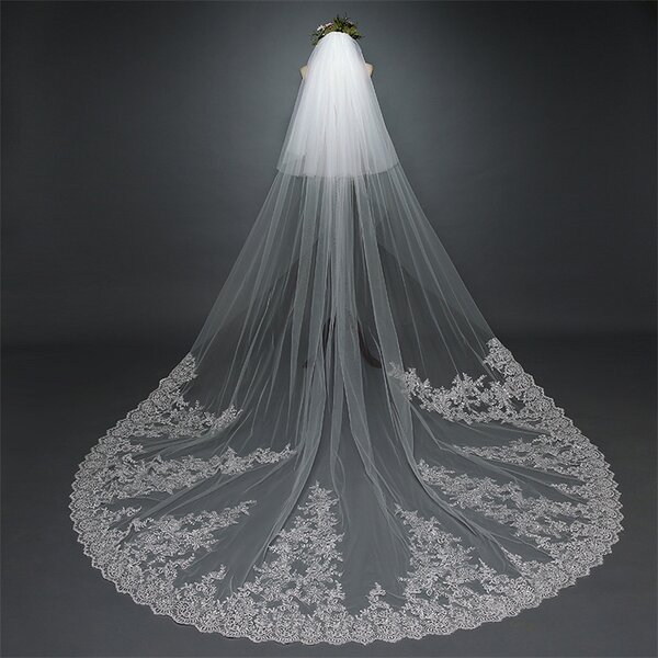 Champagne Veil Manufacturer - OEM 2022 Hot Style Romantic Long