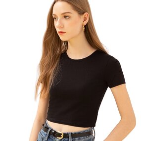 Women T Shirt Factory - OEM High Quality Elastic Oem Logo