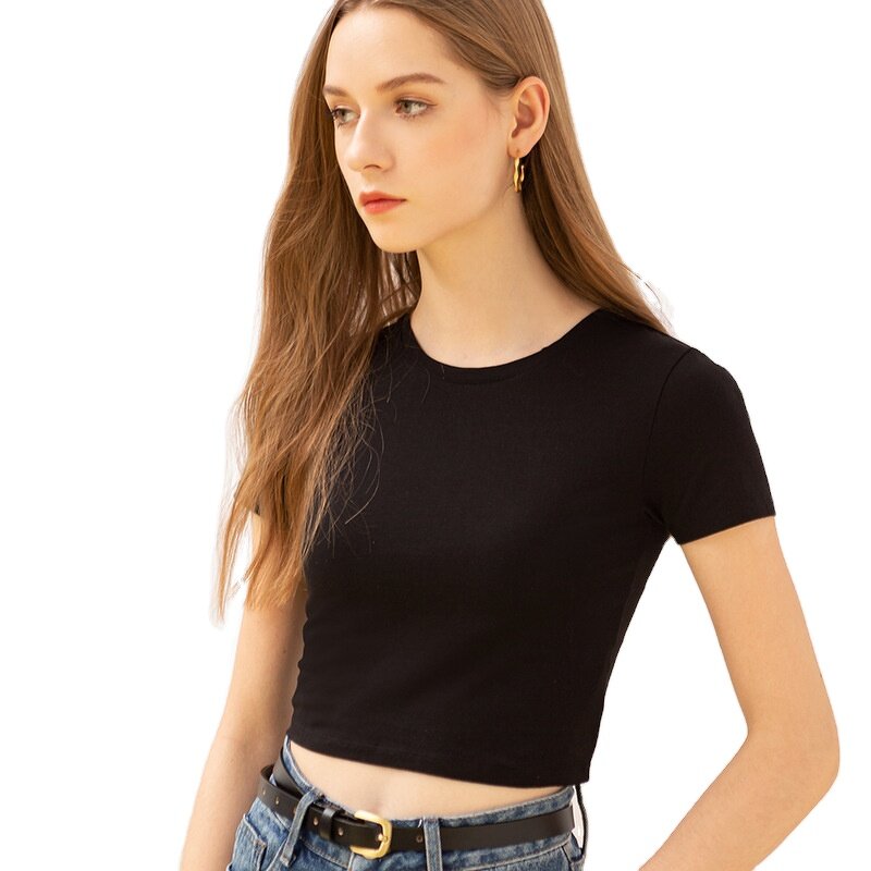 Women T Shirt Factory - OEM High Quality Elastic Oem Logo