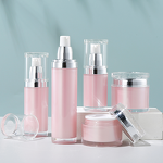 Pink Lotion Pump Bottle Manufacturer - OEM Luxury 30-100ml Empty