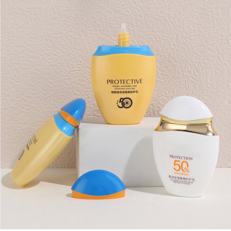 White Plastic BB Cream Tube Factory - OEM Custom 40-70ml PP