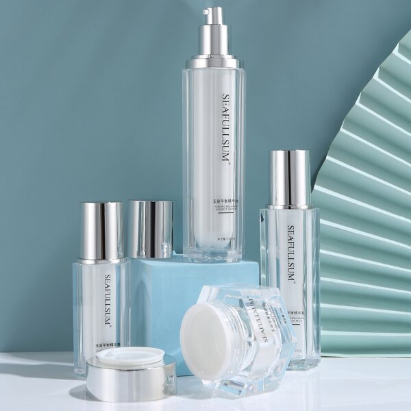 Hexagon Cream Jar Supplier - OEM Custom 30-100ml Airless Pump