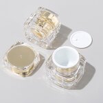 Round Cosmetic Jar Factory - OEM Custom 30-50g Wide Mouth