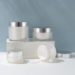 White Cream Jar Factory - OEM Custom 30-100ml Acrylic Pump