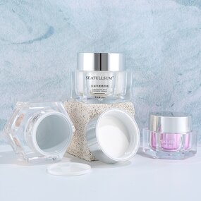 Double Wall Cream Jar Manufacturer - OEM Custom Printing 30-50g