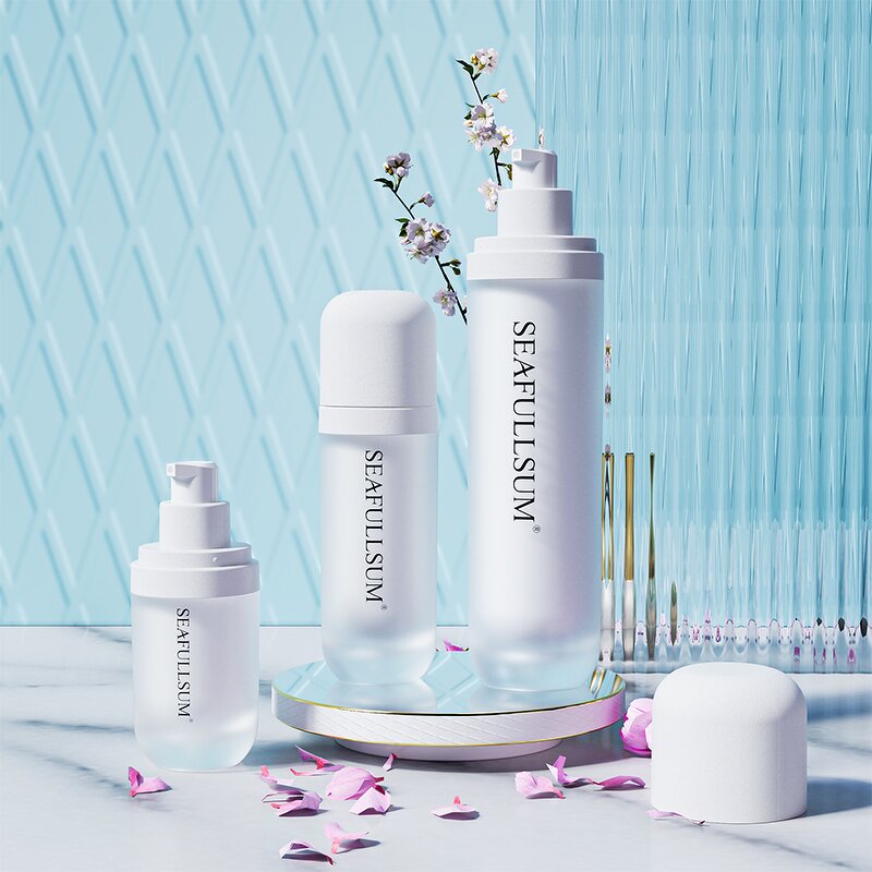 Empty Cosmetic Jar Factory - OEM Luxury 30-120ml Round Lotion