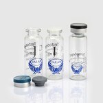 Glass Empty Vial Manufacturer - OEM 2-15ml Transparent with Lids
