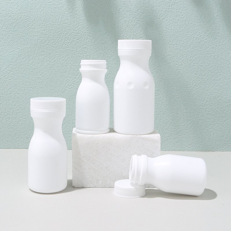 Pill Bottle Factory - OEM 180-300CC Empty Round Pet Plastic