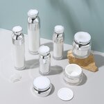 Acrylic Bottle Factory - OEM Luxury 20-100ml Cosmetic Screen