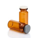 Brown Glass Vial Supplier - OEM 2-10ml Empty Screen Printing