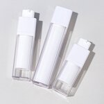 Plastic Airless Pump Bottle Factory - OEM 15-50ml Luxury Round