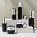 Black Airless Pump Bottle Manufacturer - OEM Bio-degradable Design