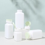 Capsule Supplement Bottle Factory - OEM 100-250ml Black Plastic