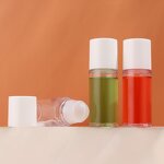 Roller Ball Bottle Factory - OEM 10-50ml Luxury Frosted Round