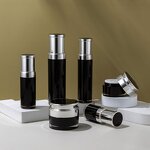 Black Airless Pump Bottle Manufacturer - OEM Bio-degradable Design