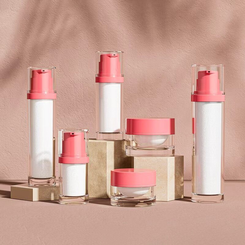 Cosmetic Pump Bottle Supplier - OEM 30-100ml Acrylic Airless Pump