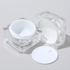 Round Cosmetic Jar Factory - OEM Custom 30-50g Wide Mouth