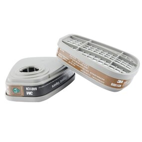 Dust Mask Filter Cartridge Factory - 3M 6001cn Half Mask Medium Pollution Gas