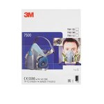 Facepiece Half Mask Factory - Factory Selling 3M Filter 7502 Neoprene