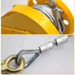 Boat Winch Manufacturer - 1200-5000lbs 50MM X 7M Webbing Manual Hand Winch