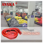 Industrial Round Sling Manufacturer - CE Certificated 5Ton 3Meter Red Safety