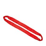 Round Sling Supplier - Heavy Duty Red High Visibility for Industrial Use