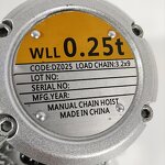 Mini Chain Block Supplier - Good Quality Popular 250 KG with Best Price