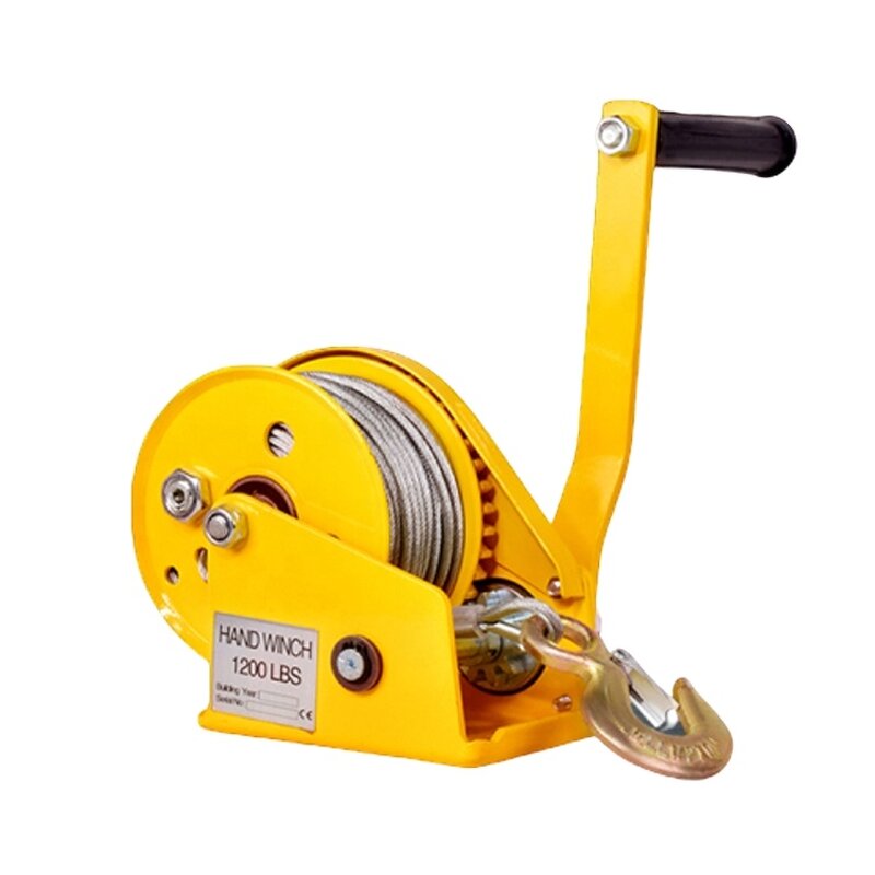 Manual Pulling Winch Supplier - Chinese Manufacturer 1200-2600lbs Brake Hand Winches