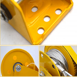 Boat Winch Manufacturer - 1200-5000lbs 50MM X 7M Webbing Manual Hand Winch