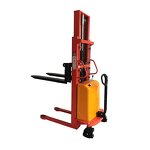 Semi Electric Stacker Factory - Manufacturer Excellent Fork Type Best Price 1.6M