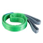 Polyester Lifting Chain Manufacturer - ASAKA 2Ton CE Certificate Green Webbing Sling