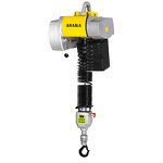 Portable Electric Hoist Factory - 500kg 220v Mini Yellow Smart Home Hand Control