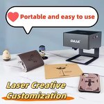 Mini Laser CNC Engraver Factory - Hot Selling Daja DJ6 Detachable Design Hidden Circuit