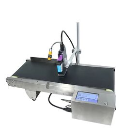 Inkjet Printer Manufacturer - Factory Price Date Batch Coding with Conveyor Belt