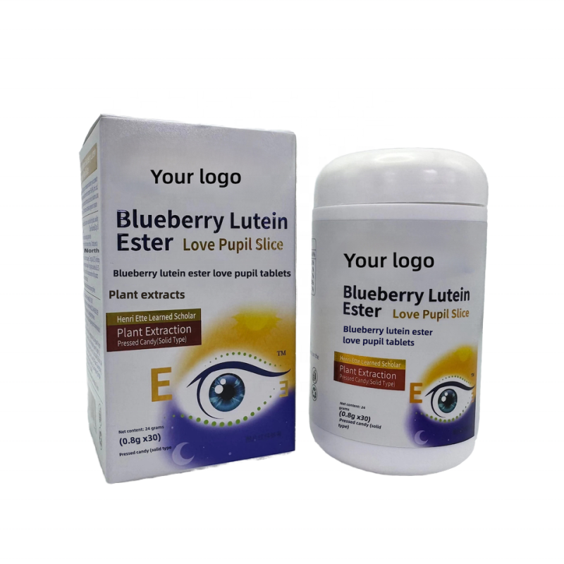 Lutein Tablets Factory - OEM Blueberry Eye Protection