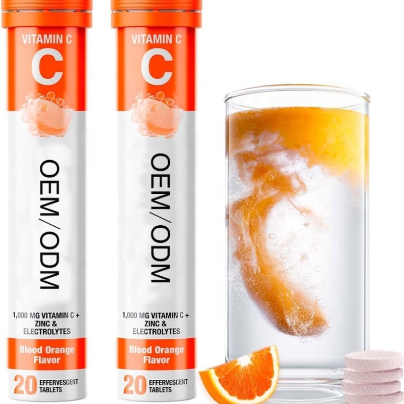 Vitamin C Tablets Manufacturer - OEM 1000mg Effervescent