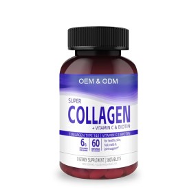 Collagen Tablets Manufacturer - OEM Vitamin C Biotin Formula