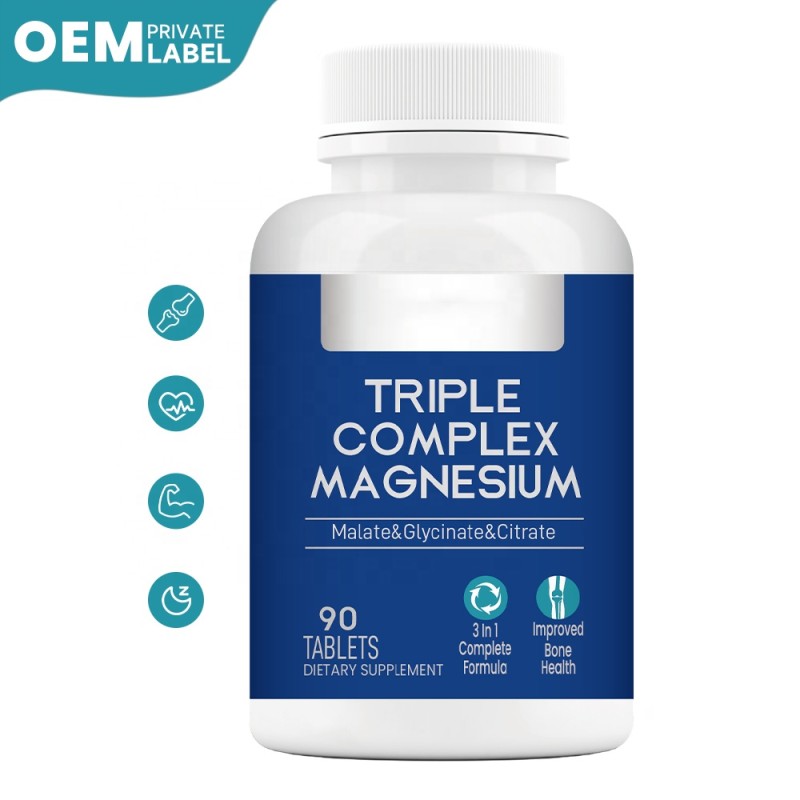Magnesium Tablets Manufacturer - OEM Triple Complex Formula