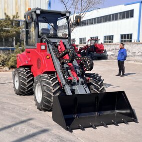 Agricultural Skid Steer Factory - OEM Chinese Brand 500-1.2ton Mulcher