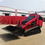 Walk Behind Skid Steer Factory - OEM Mini Tracked diesel Mulcher