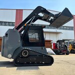 Skid Steer Loader Supplier - OEM Ts65 75hp 1000KG Track Loader