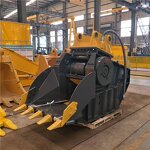 Excavator Crusher Supplier - OEM Machinary Attachment Crushing