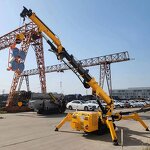 Electric Spider Crane Supplier - OEM 3ton Diesel 14m with Fly Jib