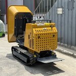 Hydraulic Mixing Dumper Factory - OEM with Concrete Mixer Track Box