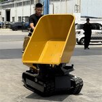 Hydraulic Mixing Dumper Factory - OEM with Concrete Mixer Track Box