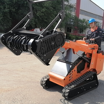 Track Skid Steer Loader Manufacturer - OEM 25hp Kubota Engine Hydraulic