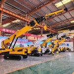 Spider Crawler Crane Manufacturer - OEM Hot Sale 3-8 Ton Electric
