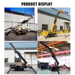 Mini Crawler Crane Supplier - OEM 3T 5T 8T Compact Diesel Euro V