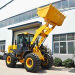Mini Skid Steer Factory - OEM 300kg Garden Used Seat Model Gasoline